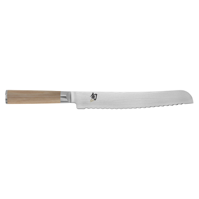 Shun Classic Blonde Damascus Steel Bread Knife, 9-Inches
