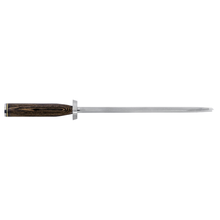 Shun Premier Stainless Steel Combination Honing Steel, 9-Inches