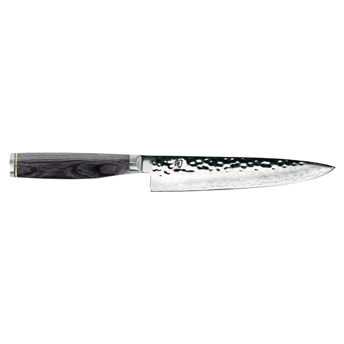 Shun Premier Grey Damascus Steel Utility Knife, 6.5-Inches
