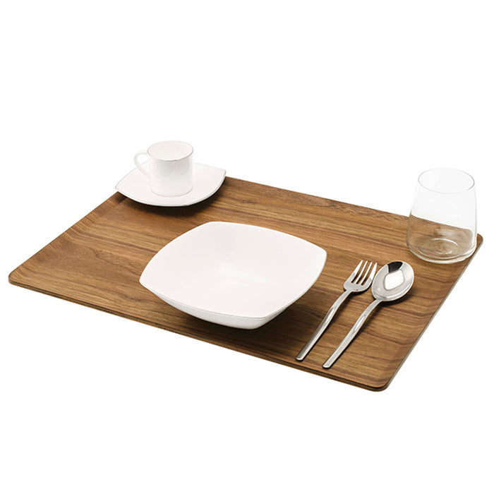 Legnoart Walnut Wood Pasto for Lunch and Dinner, 18 x 13 x 0.5-Inches