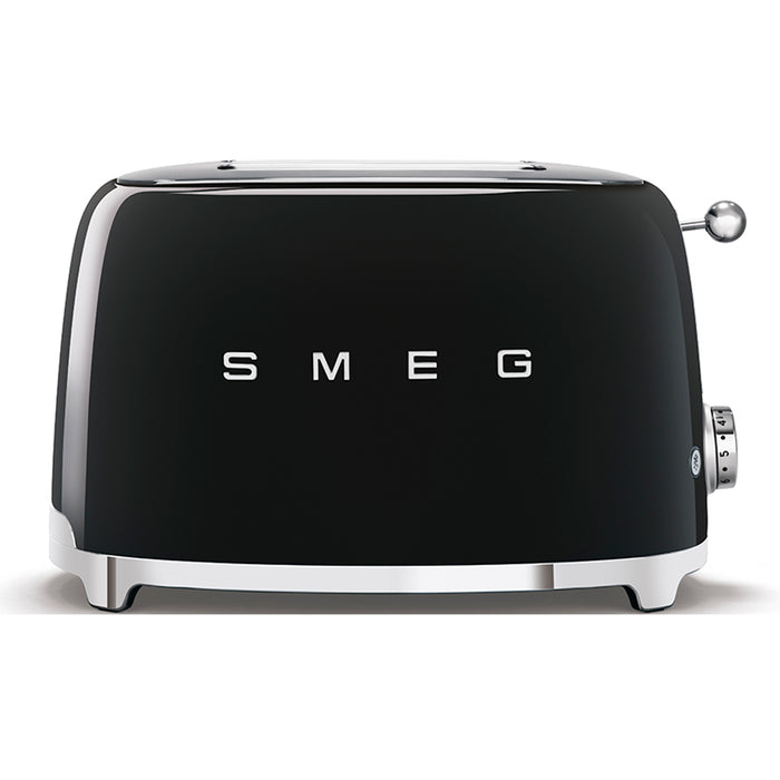 Smeg 50's Retro Style Aesthetic 2x2 Slice Toaster - LaCuisineStore