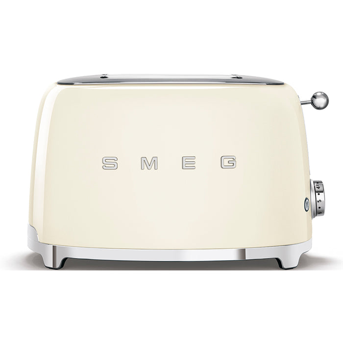 Smeg 50's Retro Style Aesthetic 2x2 Slice Cream Toaster