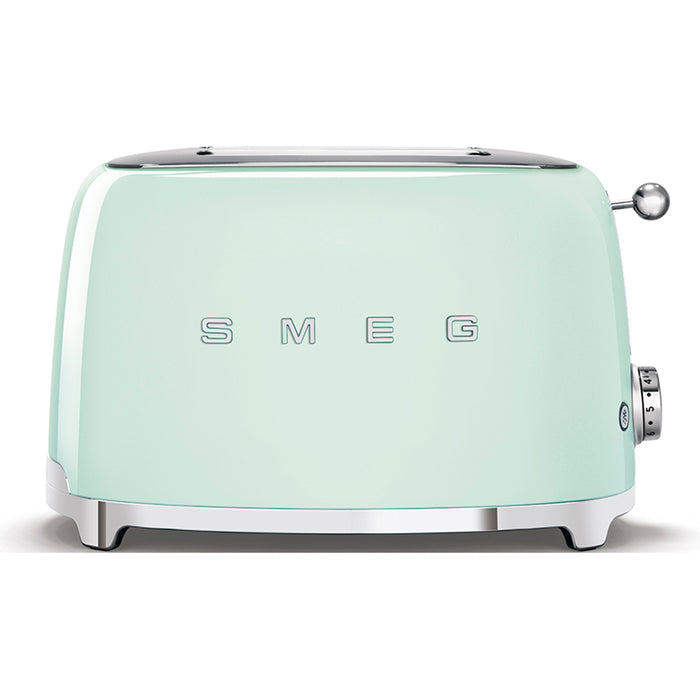 Smeg 50's Retro Style Aesthetic 2x2 Slice Pastel Green Toaster