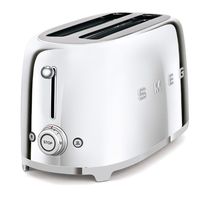 SMEG 1950s Retro Style Aesthetic 2 Slice Toaster - Cream