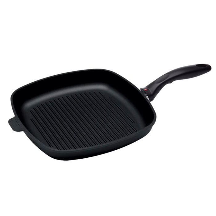 Swiss Diamond XD Classic Induction Square Grill Pan, 11 x 11-Inches