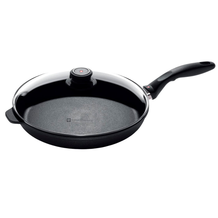 Swiss Diamond XD Classic Induction Fry Pan with Lid, 11-Inches