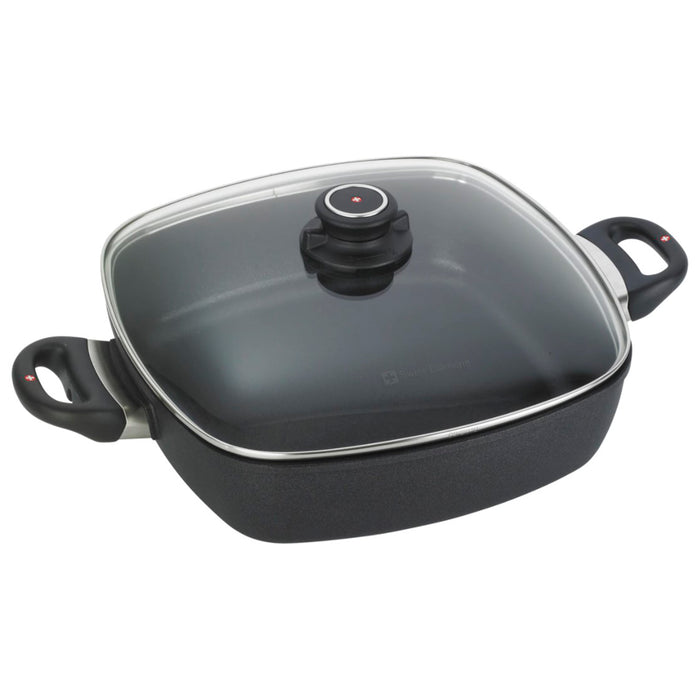 Swiss Diamond XD Classic Induction Square Casserole with Lid, 5-Quart