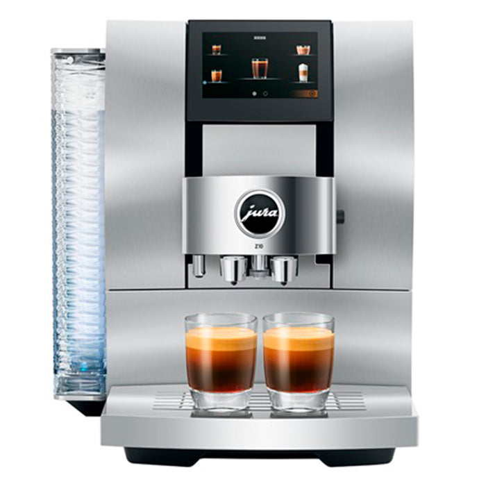 Jura Z10 Fully Automatic Coffee Machine Beverage Center, Aluminum White