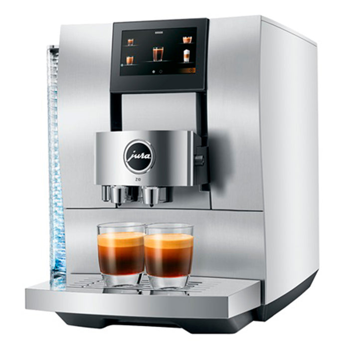 Jura Z10 Fully Automatic Coffee Machine Beverage Center, Aluminum White