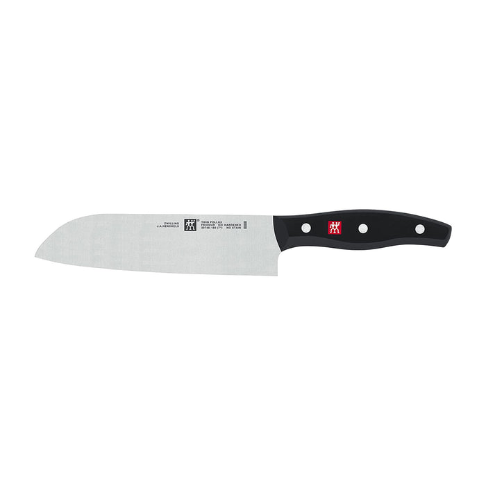 Zwilling Twin Pollux Stainless Steel Santoku Knife, 7-Inches - LaCuisineStore