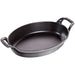 Staub Cast Iron Oval Baking Dish Graphite Grey, 12.5 x 9-Inches - LaCuisineStore